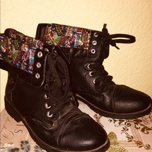 limited edition marvel combat boots